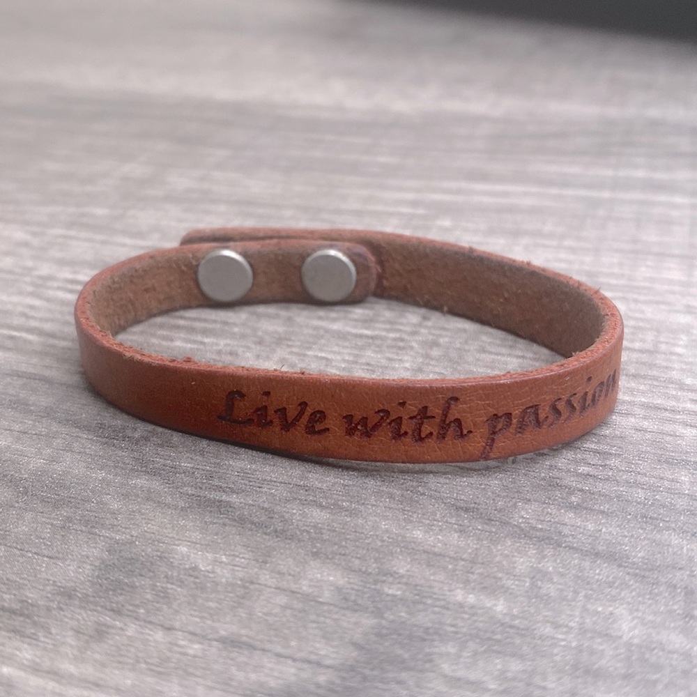 Leather bracelet